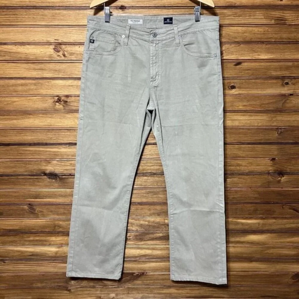 Adriano Goldschmied The Protege Straight Leg Khakis Mens Size 36x31 Jeans